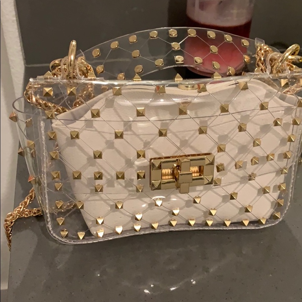 Clear rivet bags